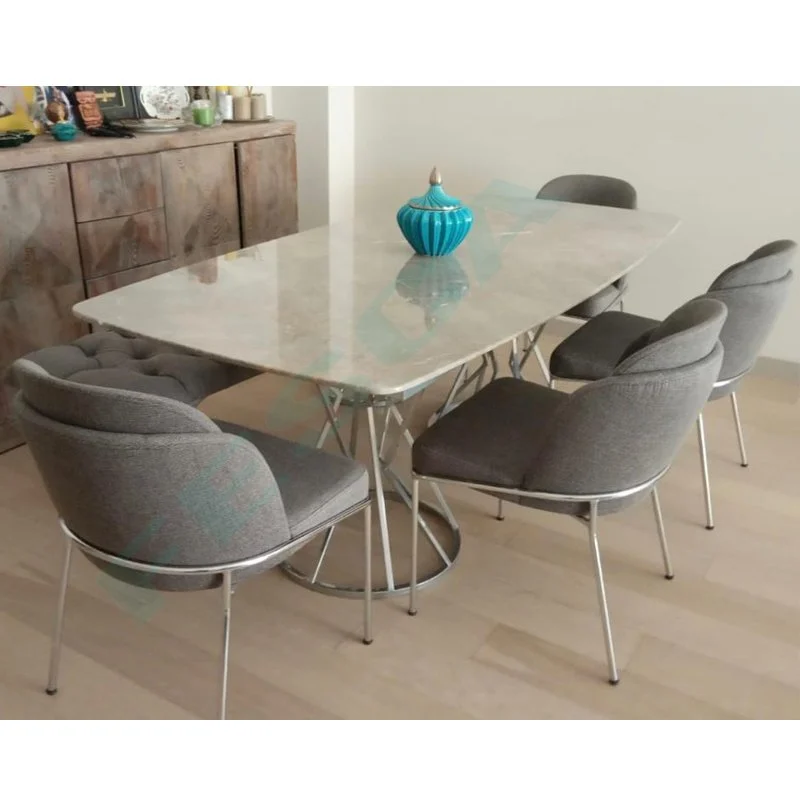 Fantastic Grey Marble Table 75